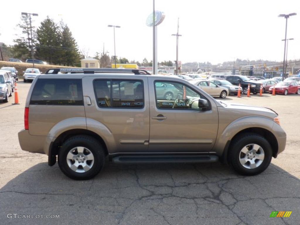 2006 Pathfinder S 4x4 - Granite Metallic / Desert photo #5