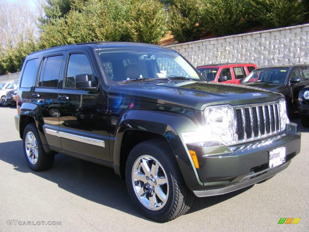 Natural Green Metallic 2011 Jeep Liberty Limited 4x4 Exterior Photo #46249303