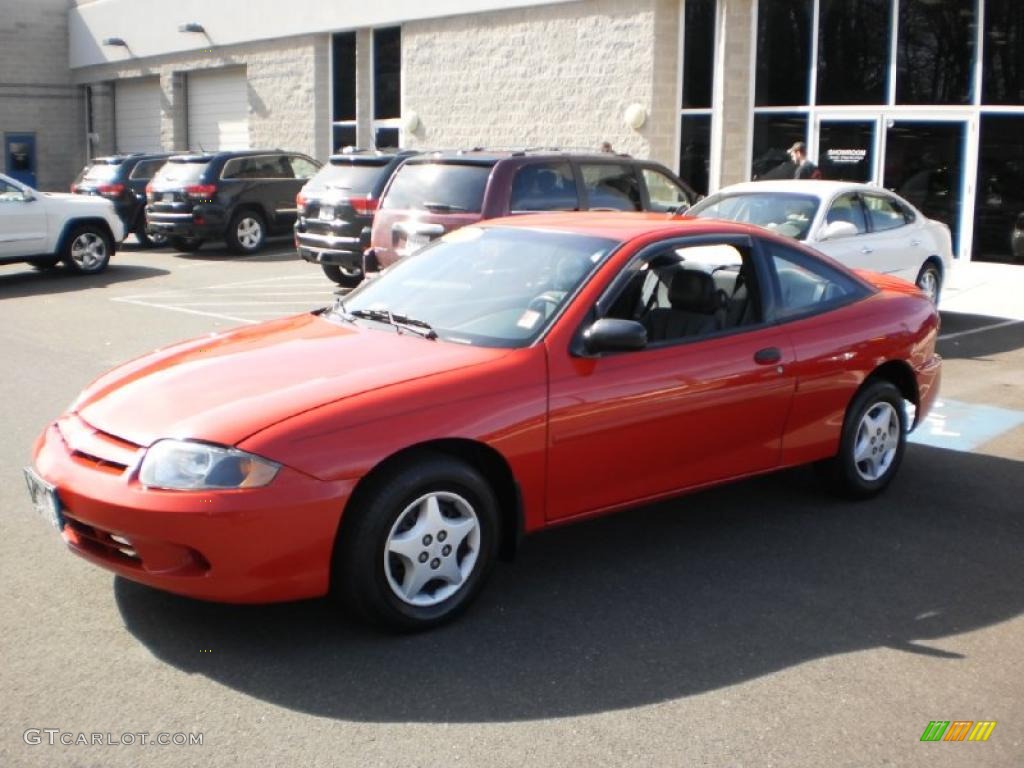 2003 Cavalier Coupe - Victory Red / Graphite Gray photo #5