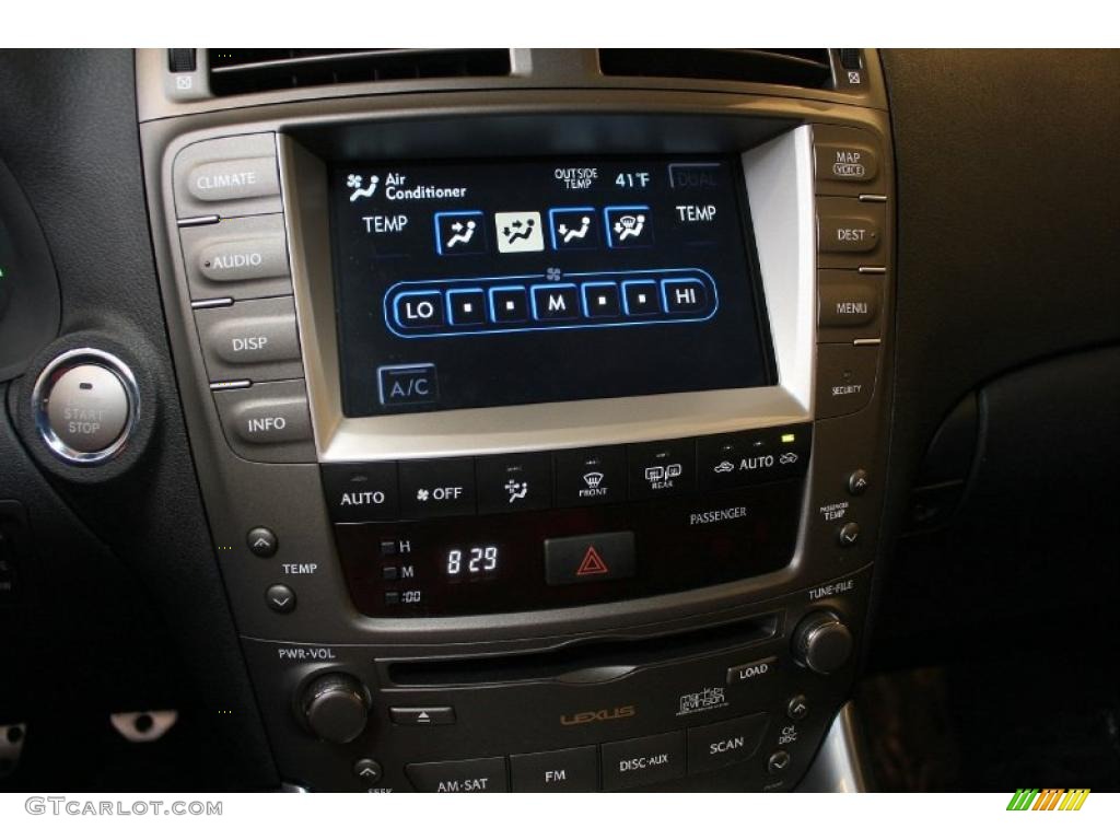 2008 Lexus IS F Controls Photo #46249924