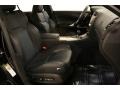 Black 2008 Lexus IS F Interior Color