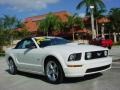 2008 Performance White Ford Mustang GT Premium Convertible  photo #1