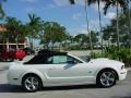 2008 Performance White Ford Mustang GT Premium Convertible  photo #2