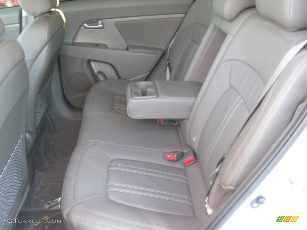 Alpine Gray Interior 2011 Kia Sportage EX Photo #46251796