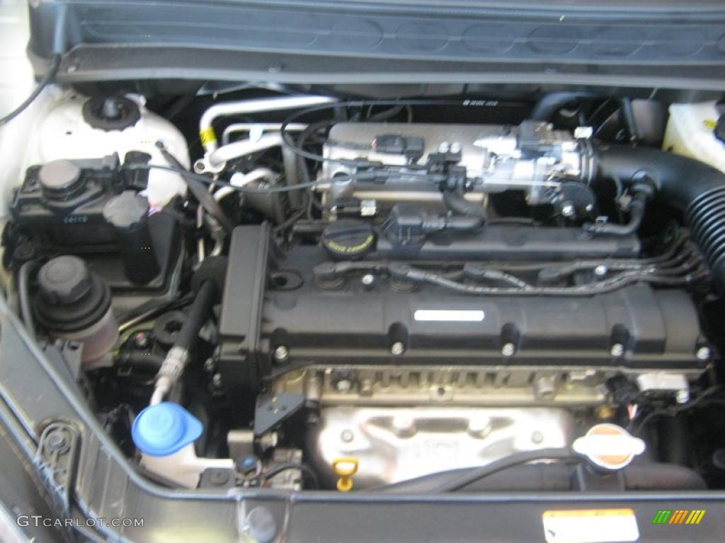 2011 Kia Soul White Tiger Special Edition 2.0 Liter DOHC 16-Valve CVVT 4 Cylinder Engine Photo #46252105