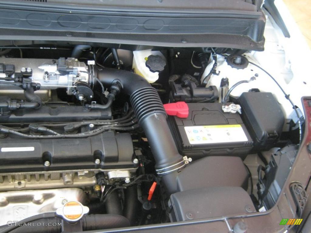 2011 Kia Soul White Tiger Special Edition 2.0 Liter DOHC 16-Valve CVVT 4 Cylinder Engine Photo #46252117