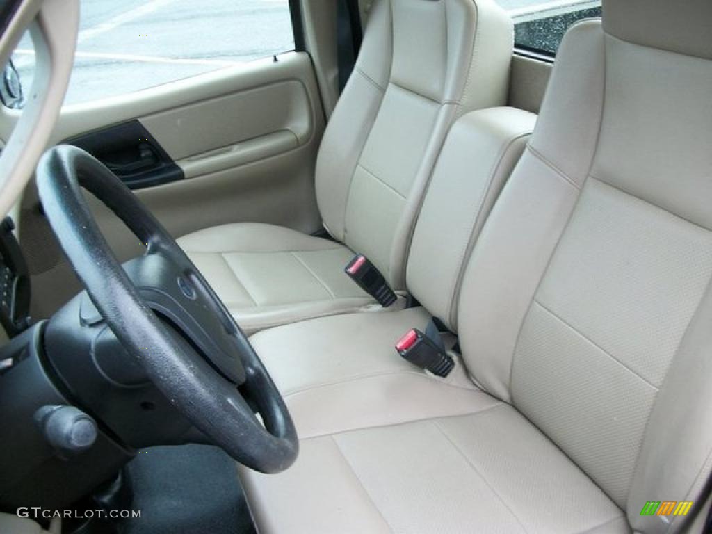 Medium Pebble Tan Interior 2005 Ford Ranger XL Regular Cab Photo #46252162