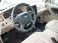 Medium Pebble Tan 2005 Ford Ranger XL Regular Cab Interior Color