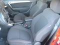 Black Sport 2011 Kia Forte Koup SX Interior Color