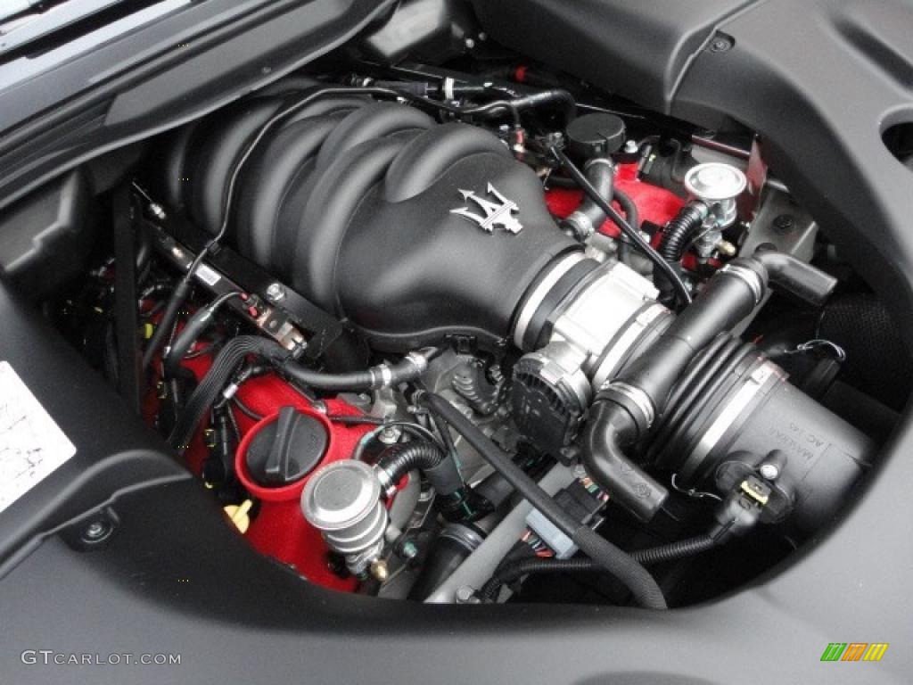 2011 Maserati GranTurismo Convertible GranCabrio 4.7 Liter DOHC 32-Valve VVT V8 Engine Photo #46252702