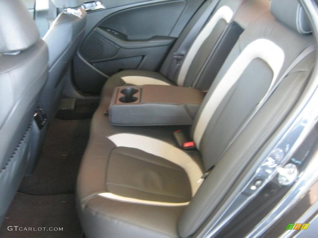 Black Sport Interior 2011 Kia Optima SX Photo #46252849