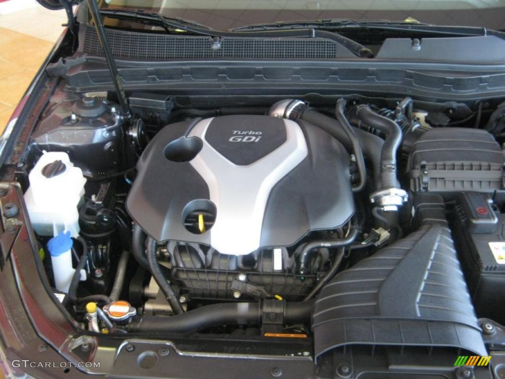 2011 Kia Optima SX 2.0 Liter GDi Turbocharged DOHC 16-Valve VVT 4 Cylinder Engine Photo #46252939