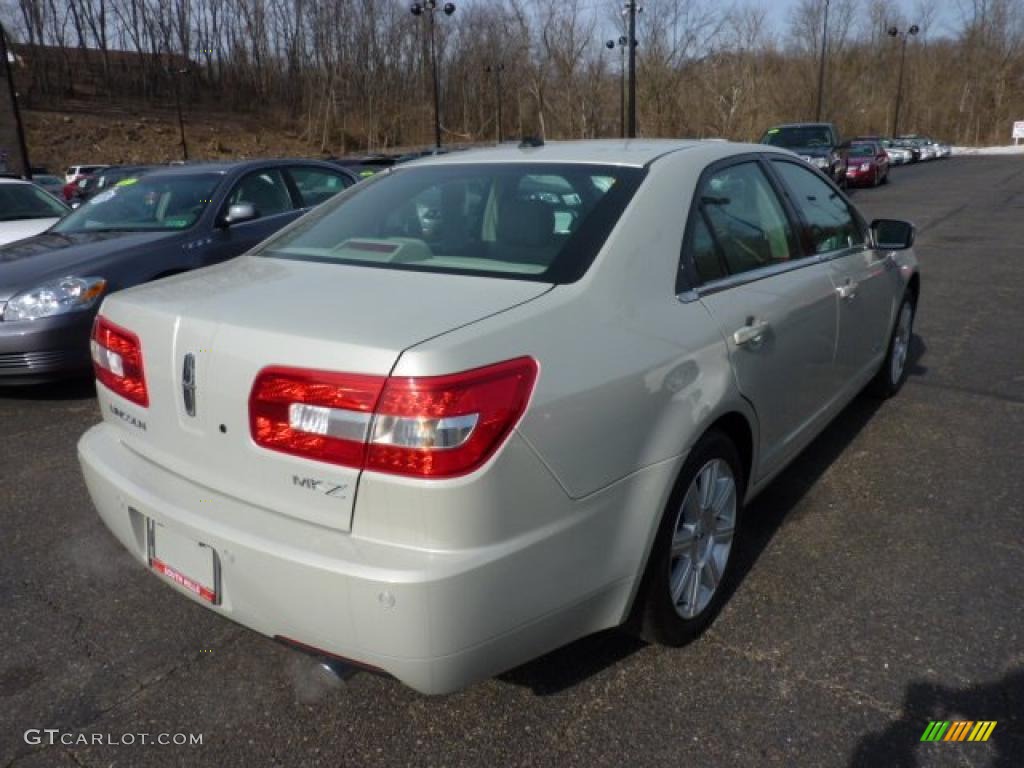 2008 MKZ Sedan - Light Sage Metallic / Sand photo #4