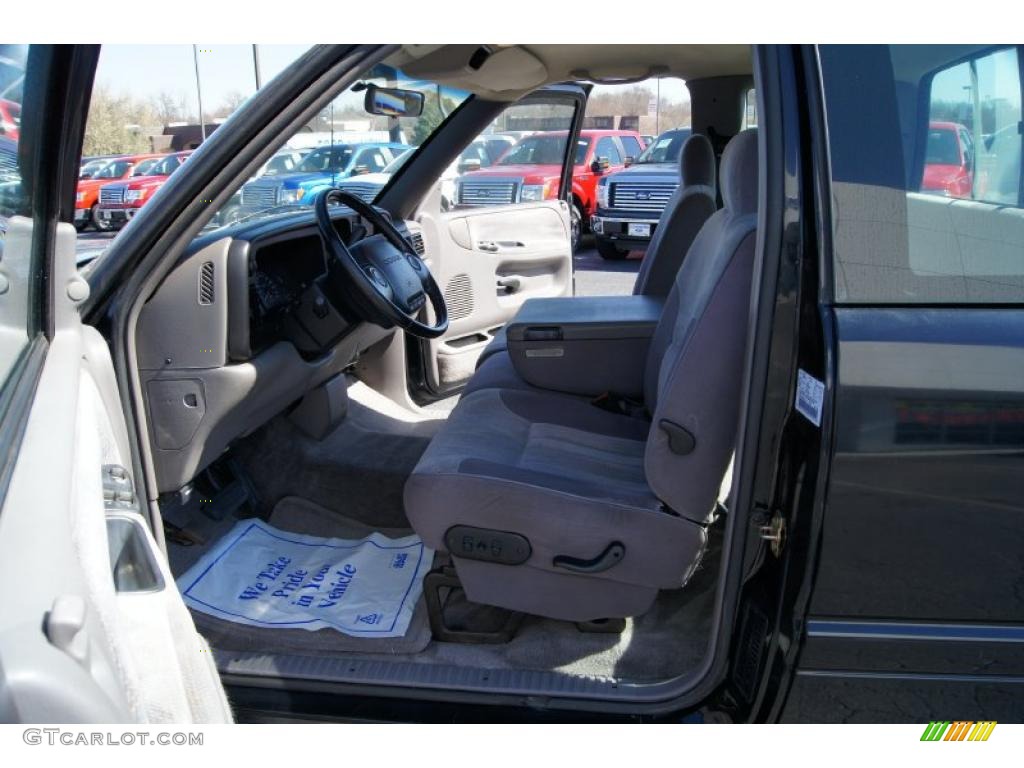 Gray Interior 1996 Dodge Ram 1500 Sport Extended Cab Photo #46254226