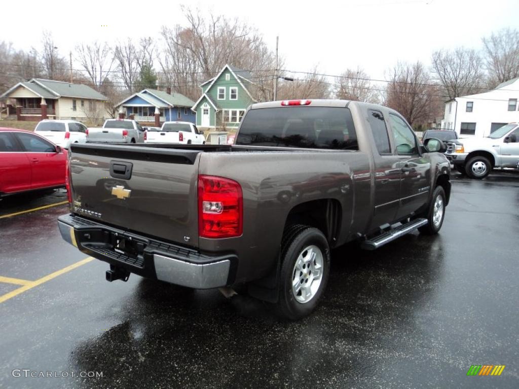 Desert Brown Metallic 2008 Chevrolet Silverado 1500 LT Extended Cab Exterior Photo #46254511