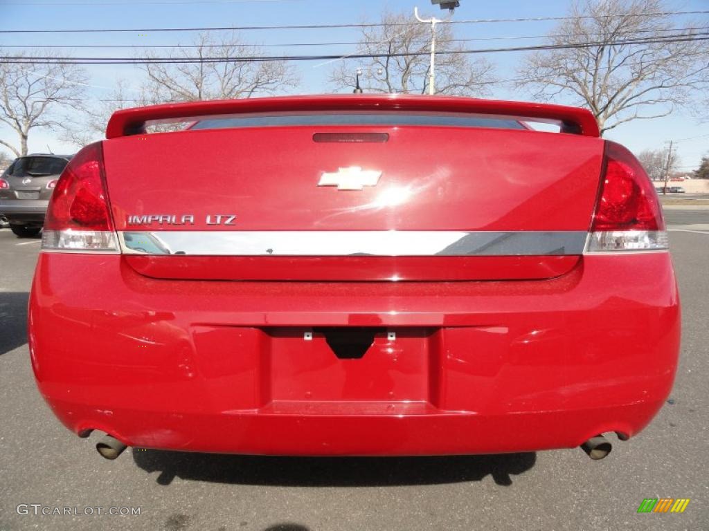 2007 Impala LTZ - Precision Red / Ebony Black photo #5