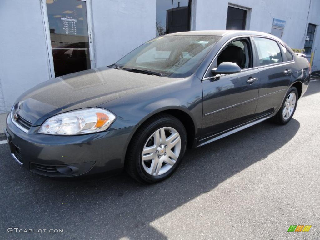 2010 Impala LT - Cyber Gray Metallic / Ebony photo #1