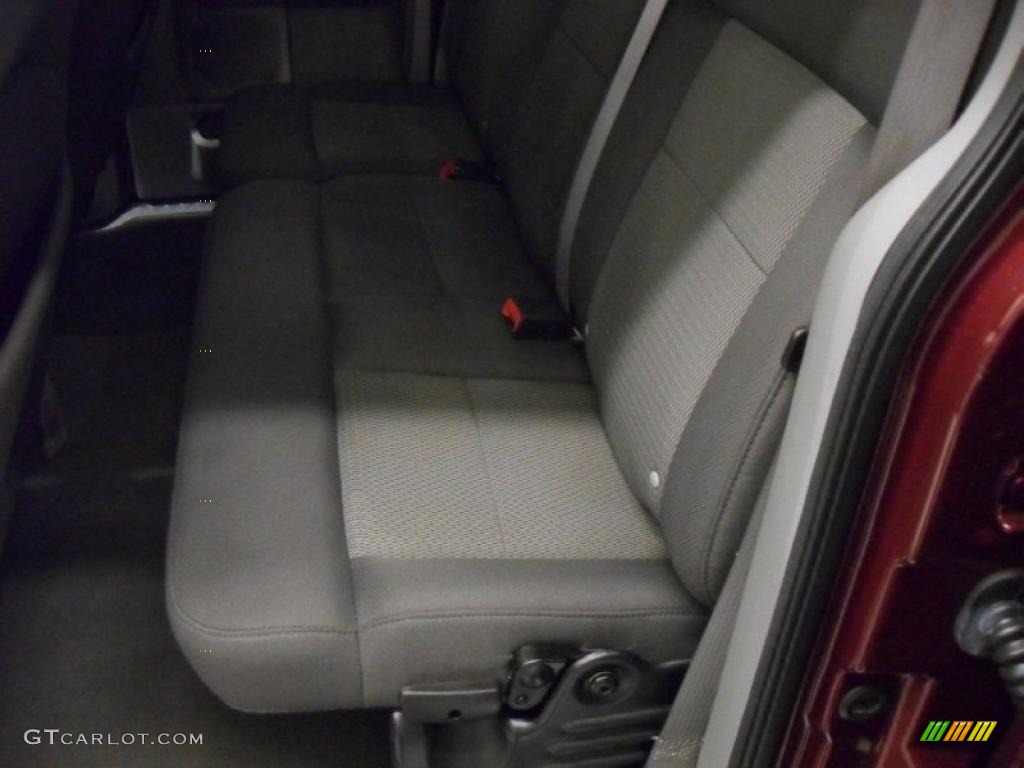 2005 F150 XLT SuperCab 4x4 - Dark Toreador Red Metallic / Medium Flint Grey photo #15