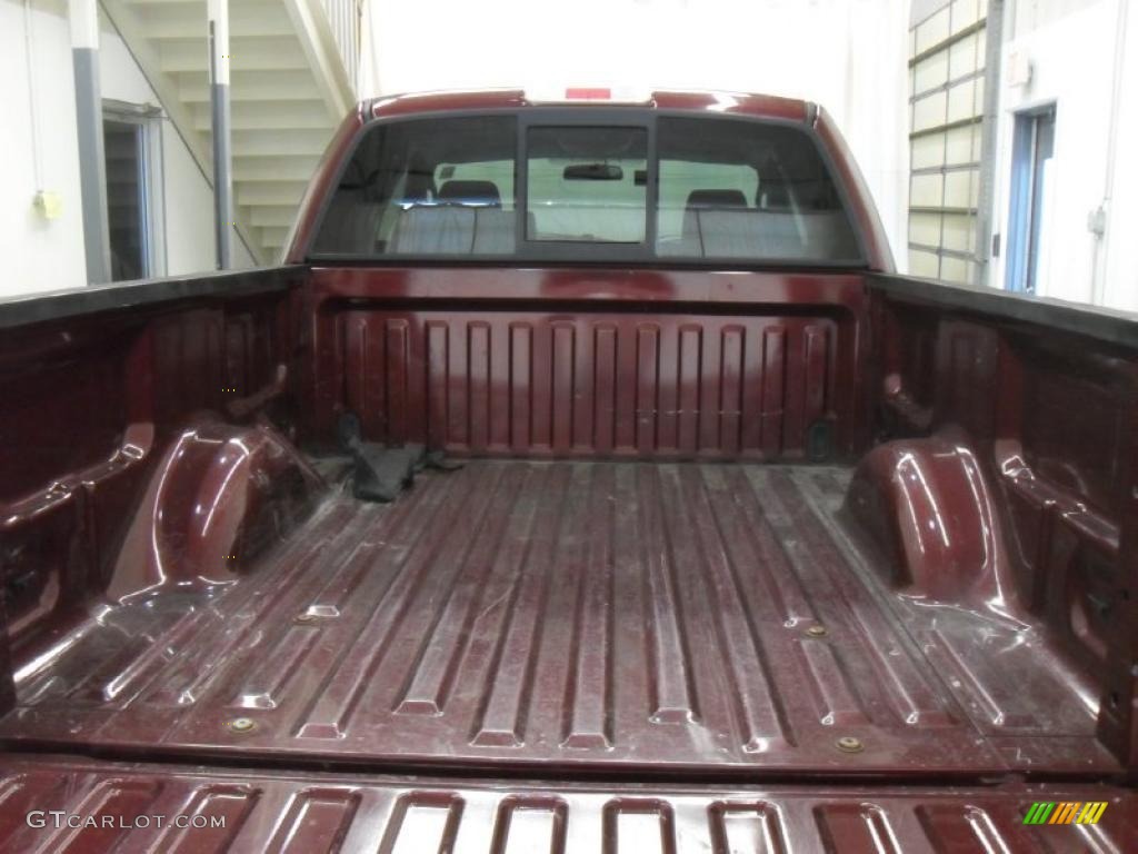 2005 F150 XLT SuperCab 4x4 - Dark Toreador Red Metallic / Medium Flint Grey photo #18