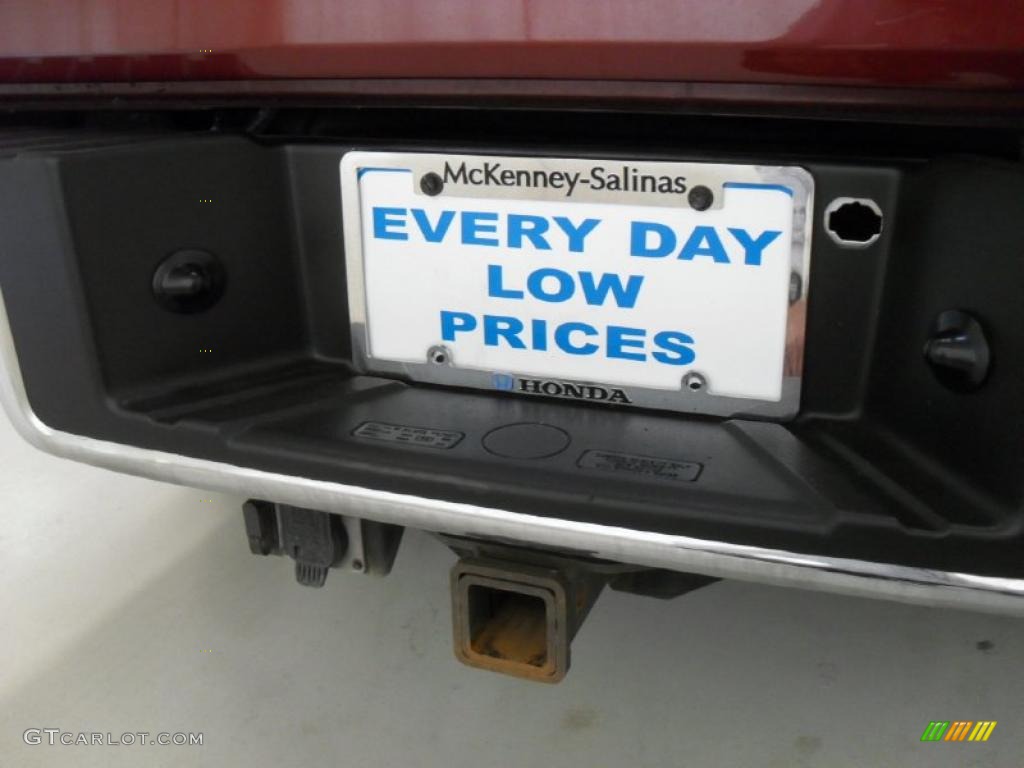 2005 F150 XLT SuperCab 4x4 - Dark Toreador Red Metallic / Medium Flint Grey photo #19