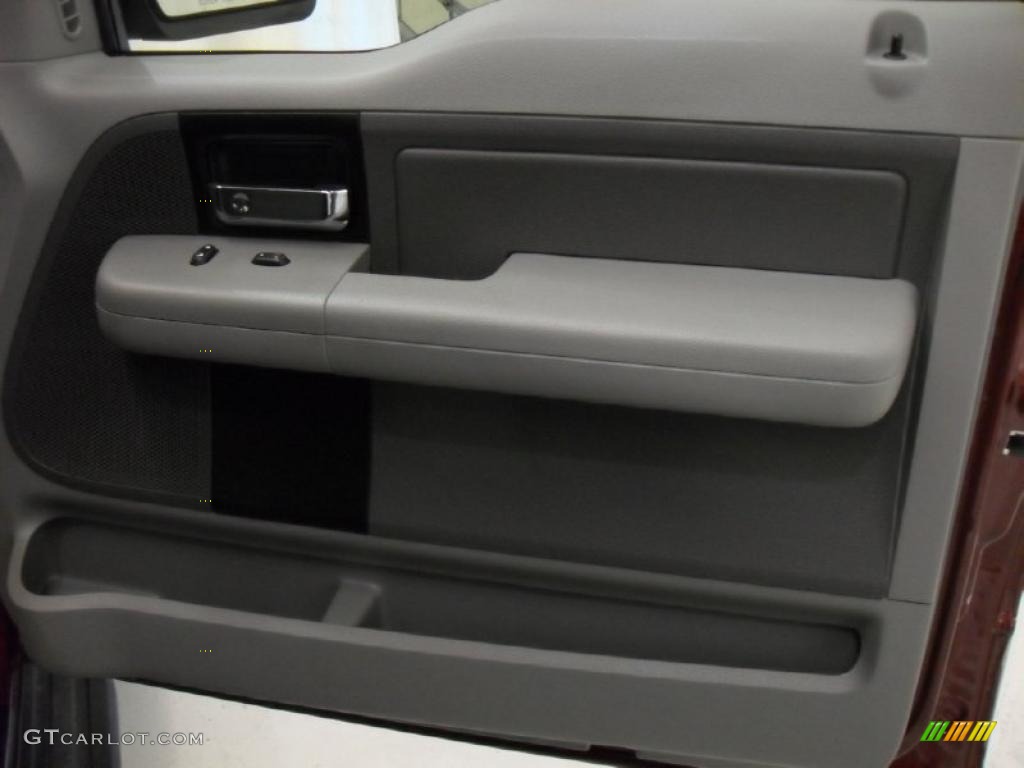 2005 F150 XLT SuperCab 4x4 - Dark Toreador Red Metallic / Medium Flint Grey photo #22
