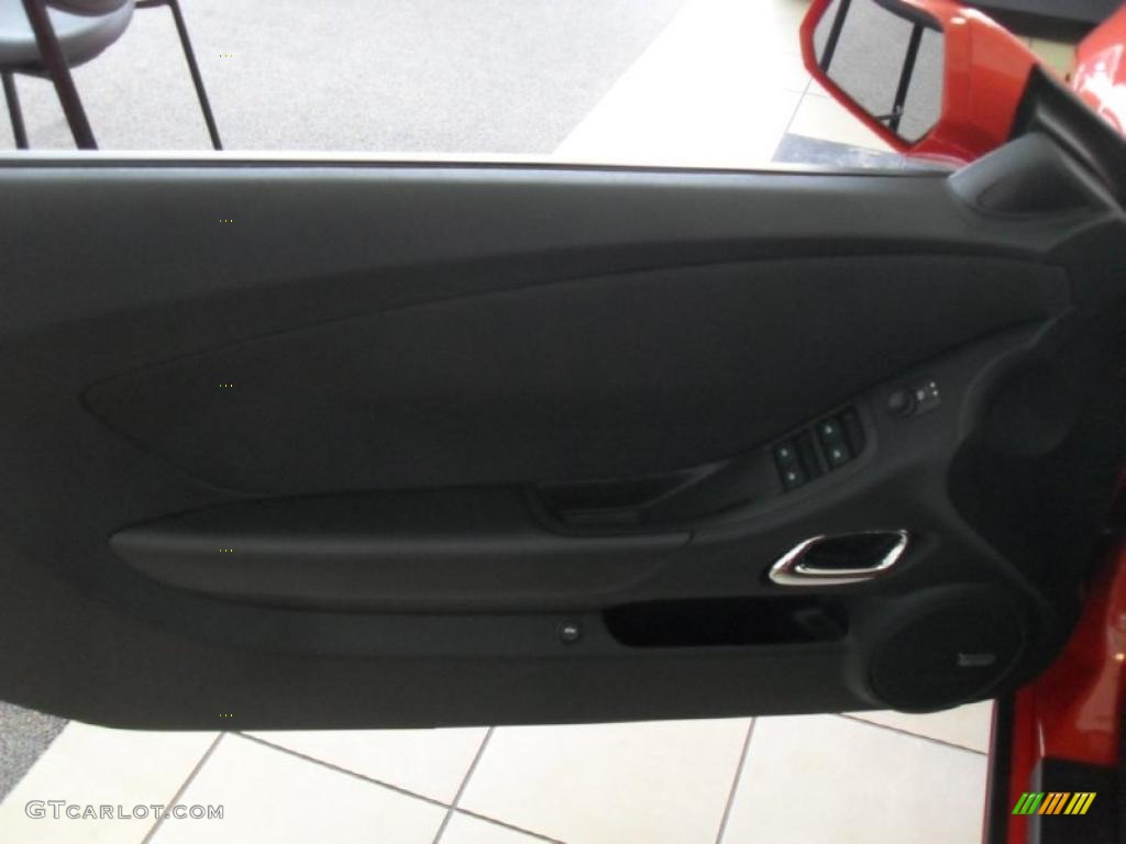 2011 Chevrolet Camaro LT/RS Convertible Black Door Panel Photo #46255351