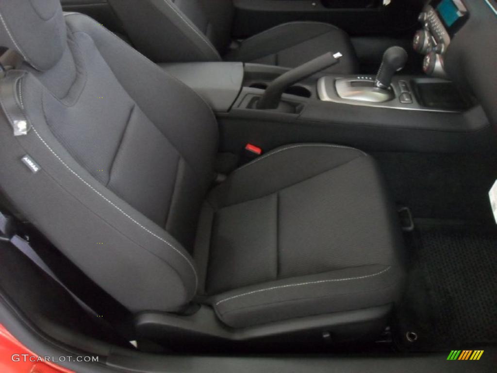 Black Interior 2011 Chevrolet Camaro LT/RS Convertible Photo #46255447