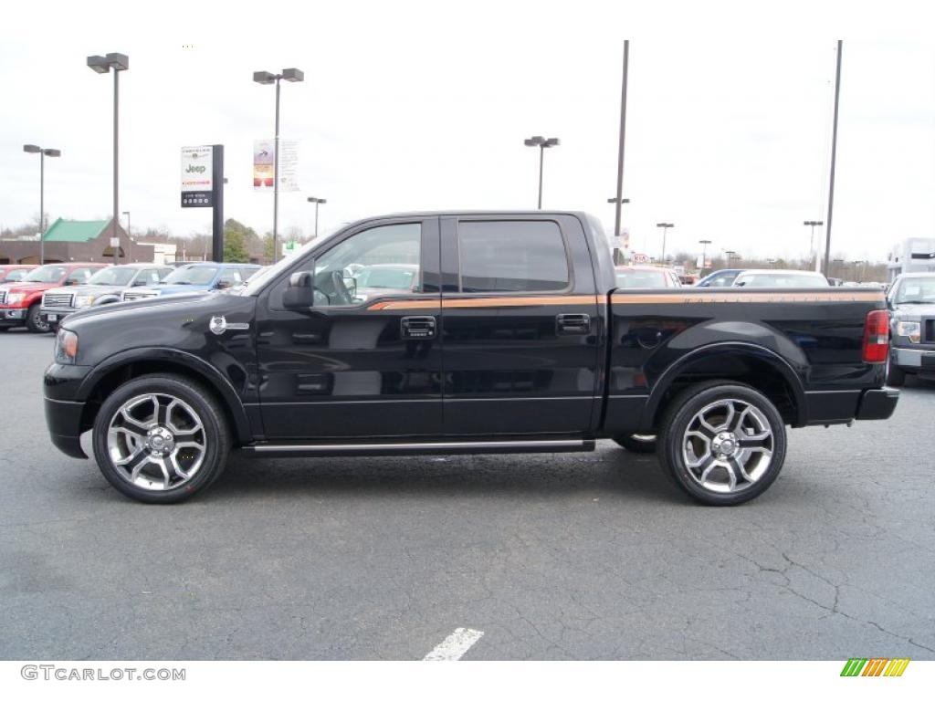 2008 F150 Harley-Davidson SuperCrew - Black/Vintage Copper / Black/Dusted Copper photo #5