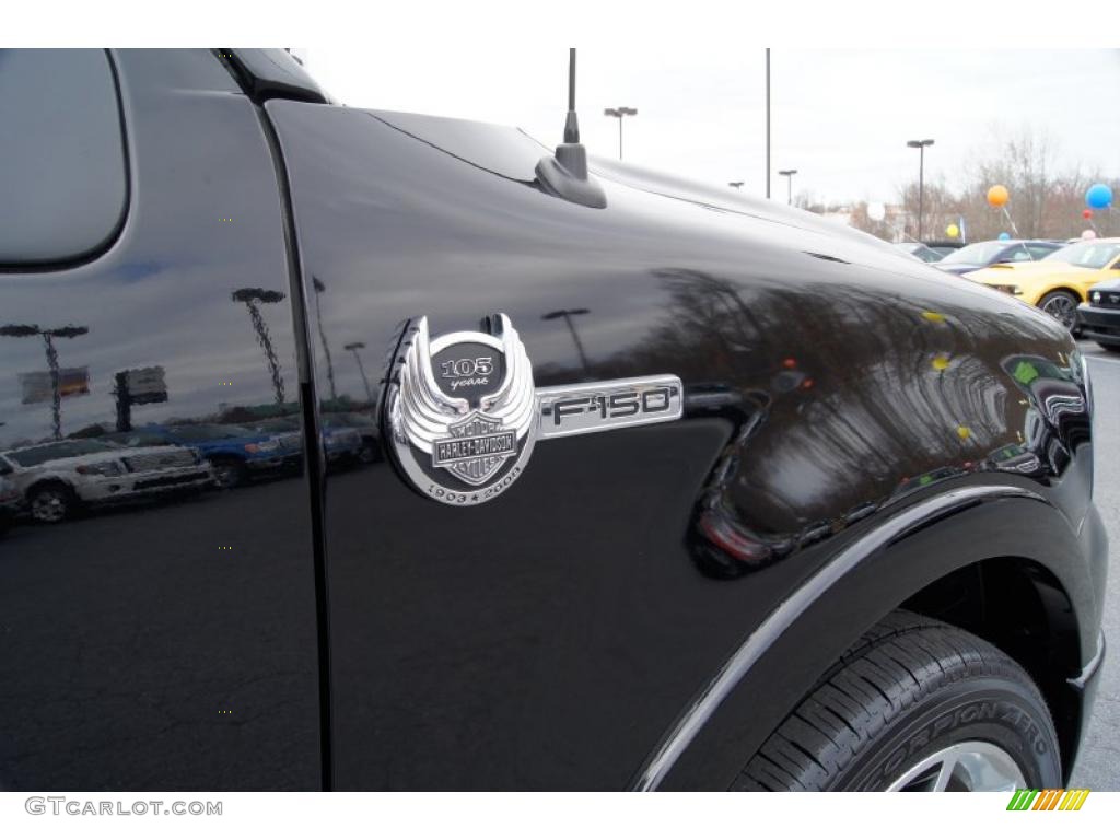 2008 F150 Harley-Davidson SuperCrew - Black/Vintage Copper / Black/Dusted Copper photo #18