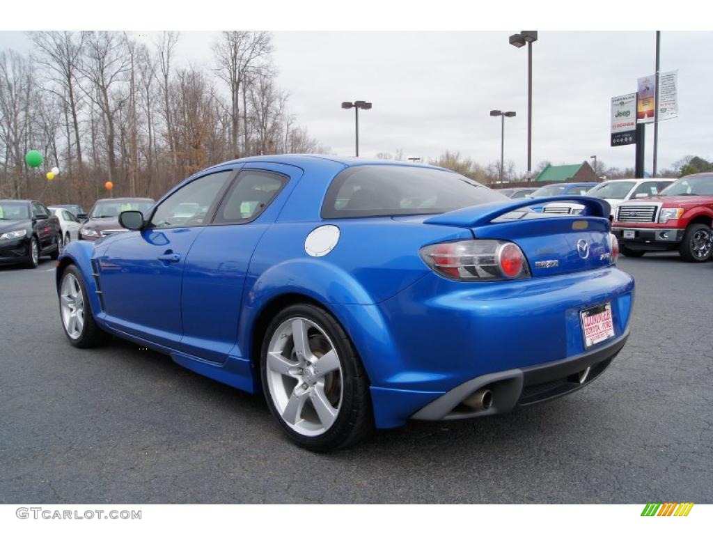 Winning Blue Metallic 2004 Mazda RX-8 Standard RX-8 Model Exterior Photo #46256437