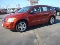 2007 Sunburst Orange Pearl Dodge Caliber R/T  photo #7