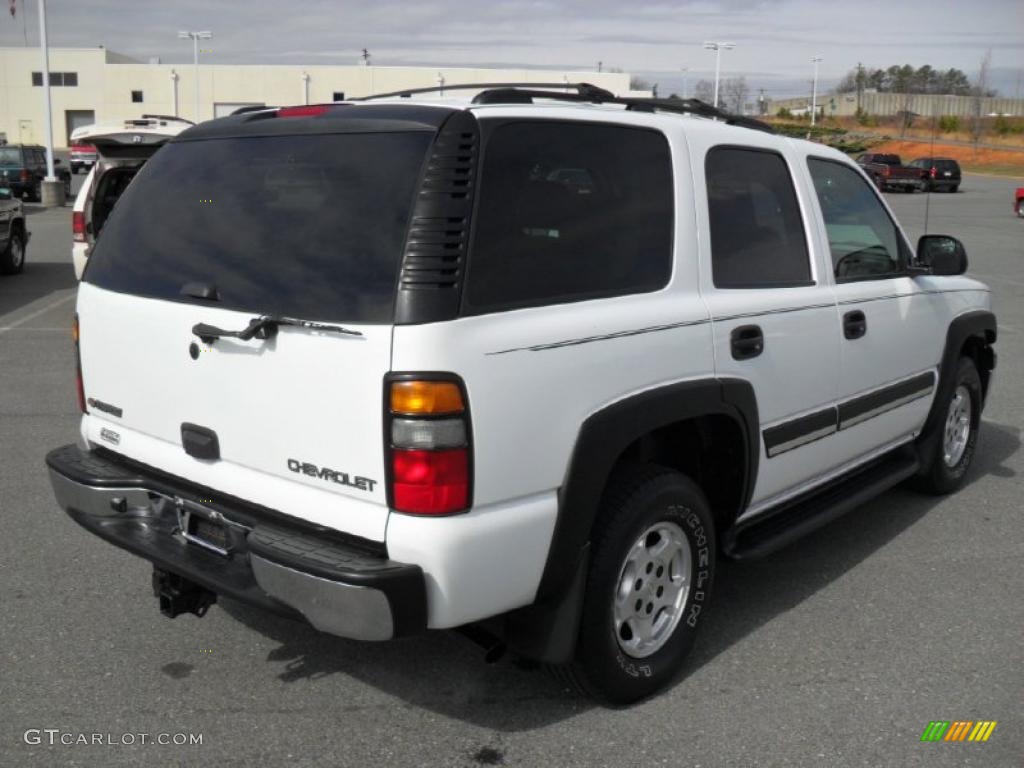 2005 Tahoe LS - Summit White / Gray/Dark Charcoal photo #4