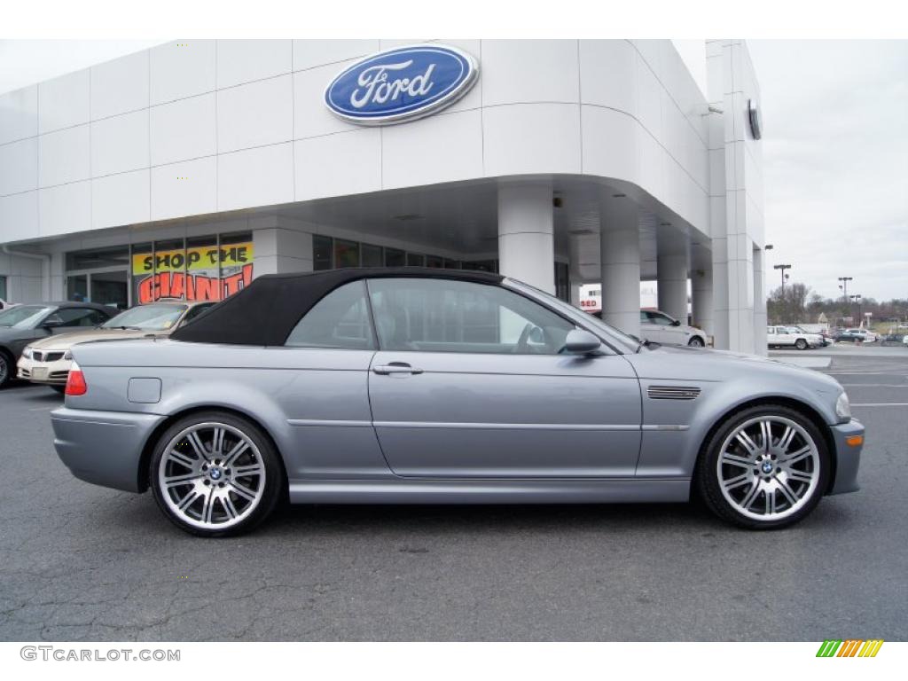 Silver Grey Metallic 2004 BMW M3 Convertible Exterior Photo #46256953