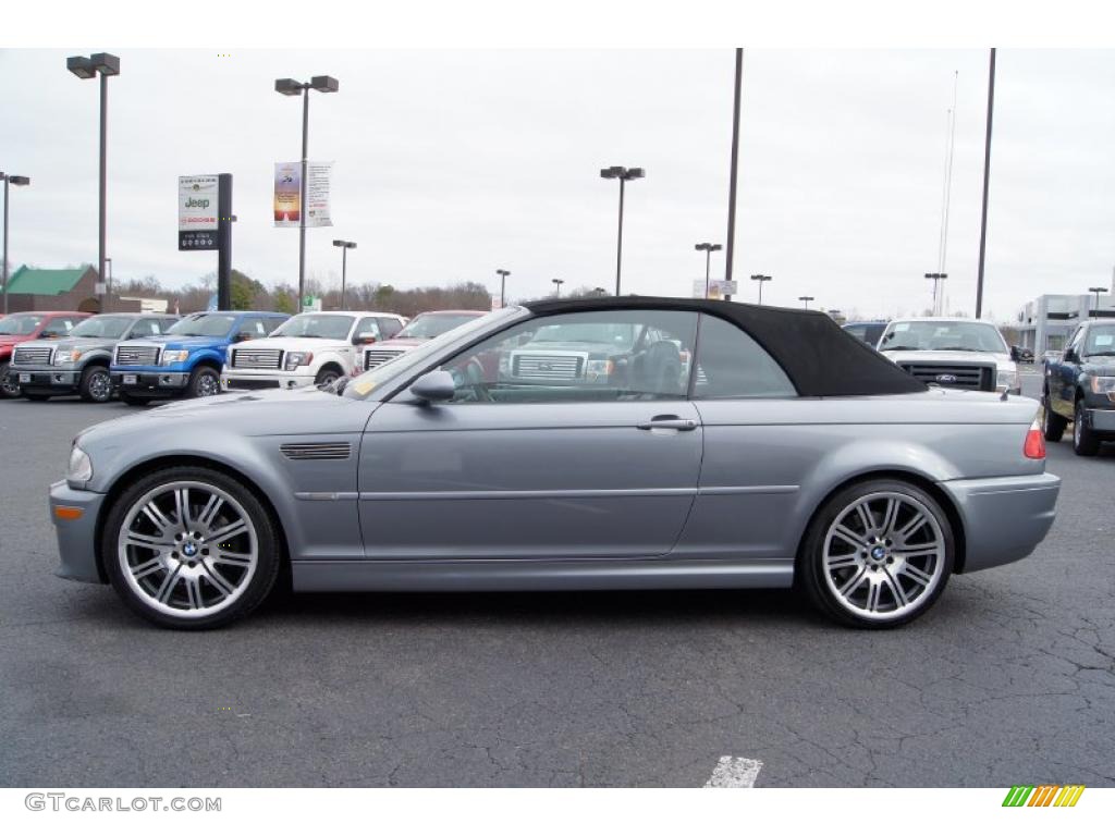 Silver Grey Metallic 2004 BMW M3 Convertible Exterior Photo #46256971