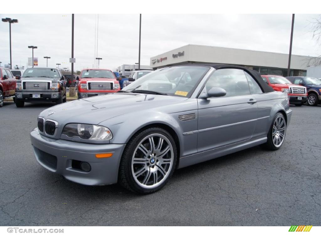 Silver Grey Metallic 2004 BMW M3 Convertible Exterior Photo #46256977