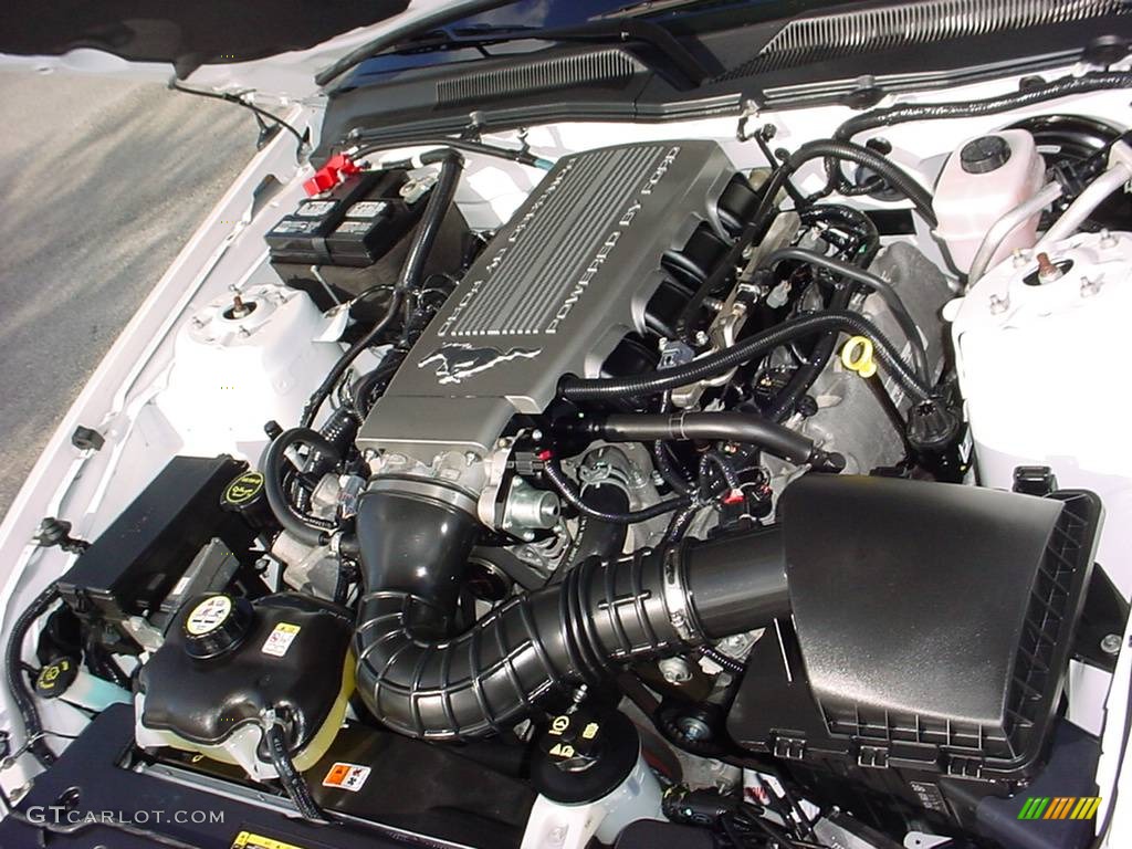 2008 Mustang GT Premium Convertible - Performance White / Dark Charcoal photo #14