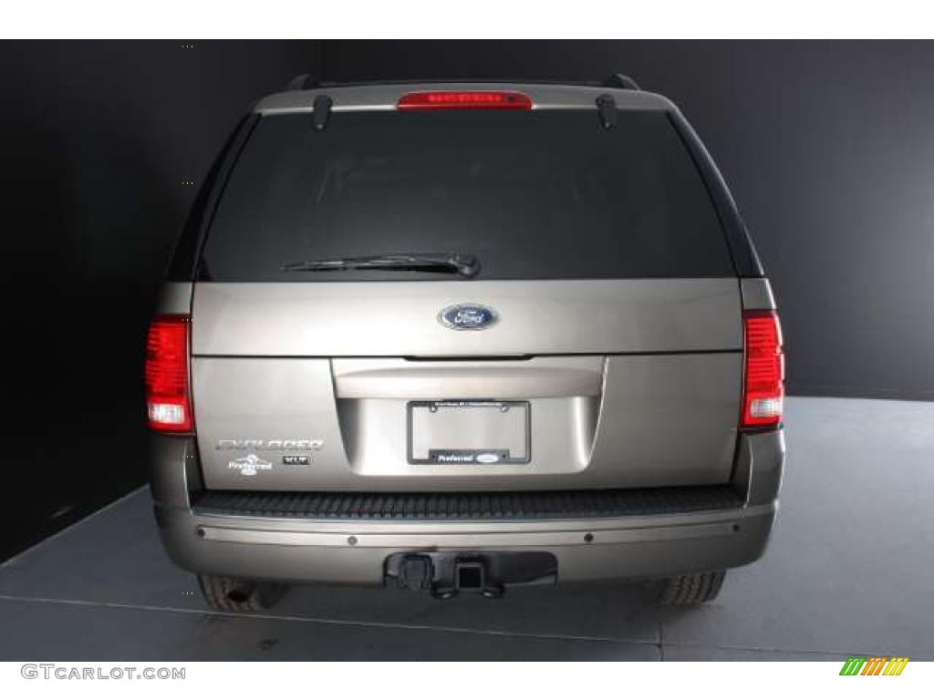 2004 Explorer XLT 4x4 - Mineral Grey Metallic / Graphite photo #4