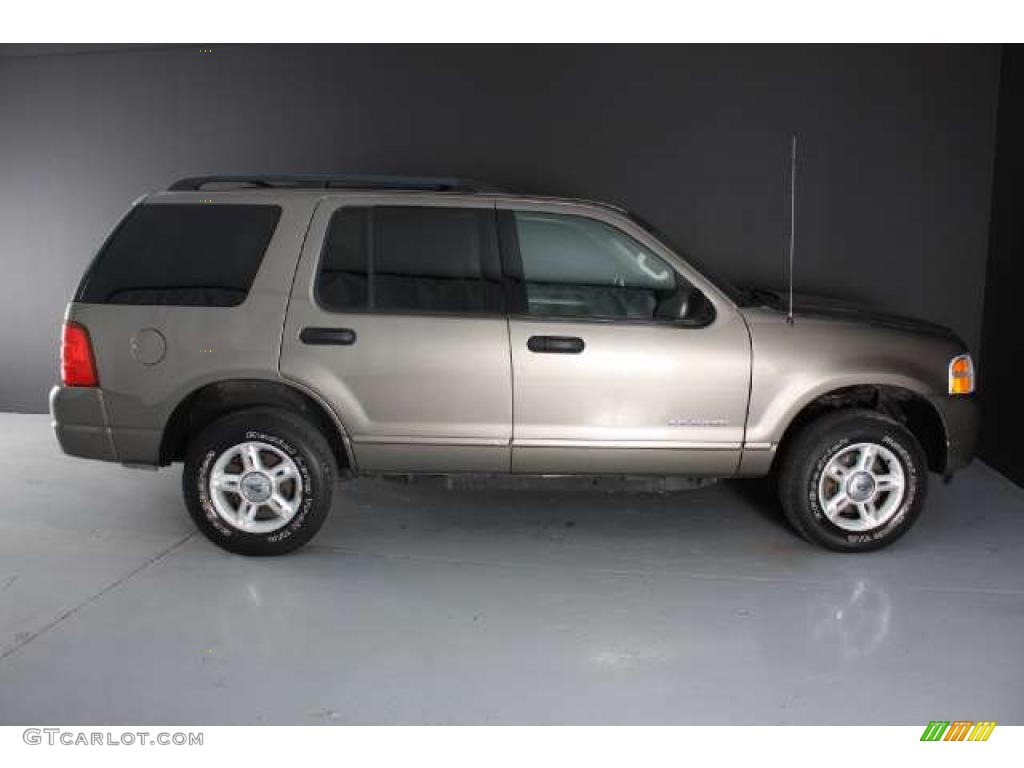 2004 Explorer XLT 4x4 - Mineral Grey Metallic / Graphite photo #6