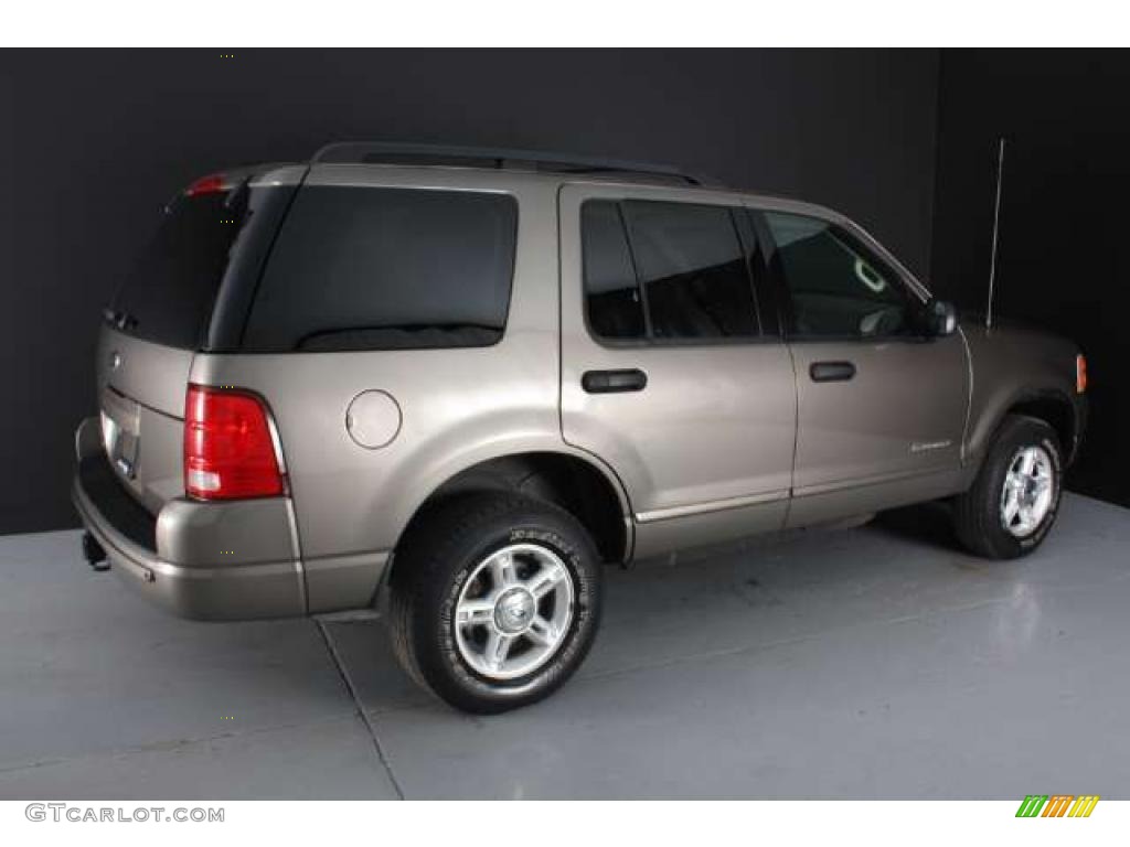 2004 Explorer XLT 4x4 - Mineral Grey Metallic / Graphite photo #23
