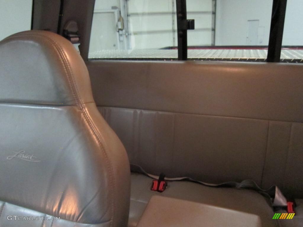 1998 F150 Lariat SuperCab 4x4 - Bright Red / Medium Graphite photo #5
