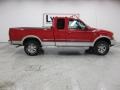 1998 Bright Red Ford F150 Lariat SuperCab 4x4  photo #19