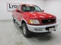 1998 Bright Red Ford F150 Lariat SuperCab 4x4  photo #24