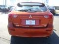 2010 Rotor Glow Orange Metallic Mitsubishi Lancer Sportback GTS  photo #5