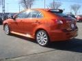 2010 Rotor Glow Orange Metallic Mitsubishi Lancer Sportback GTS  photo #7