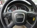 2007 Audi Q7 Limestone Grey Interior Steering Wheel Photo