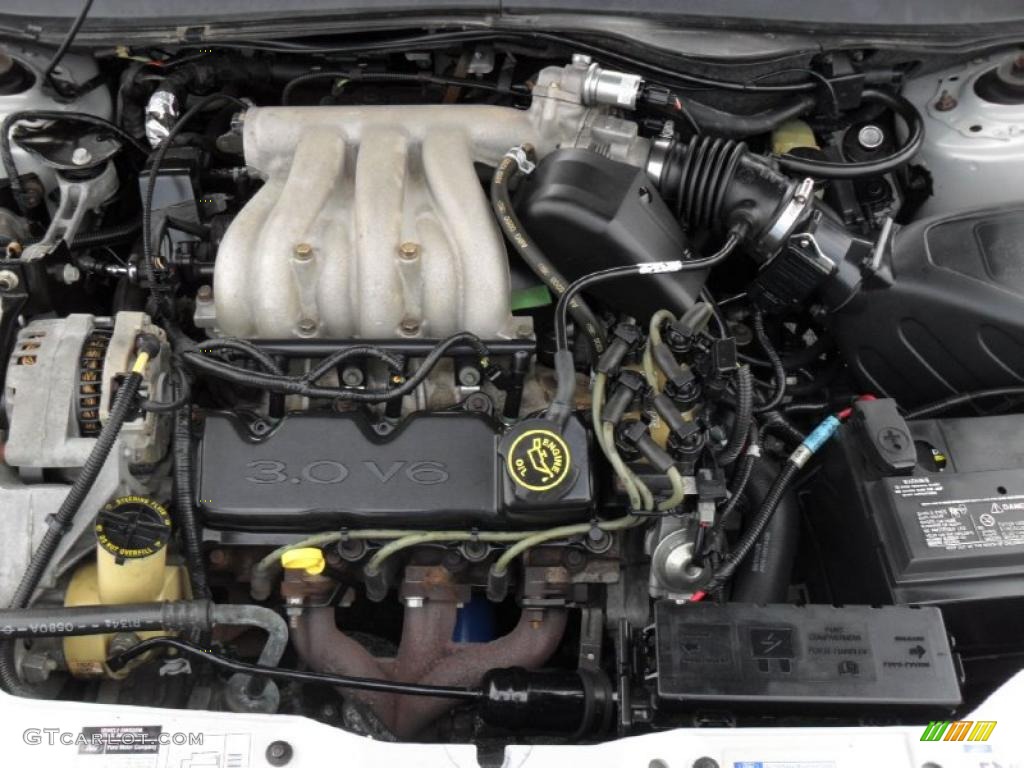 2000 Ford Taurus SE Wagon Engine Photos
