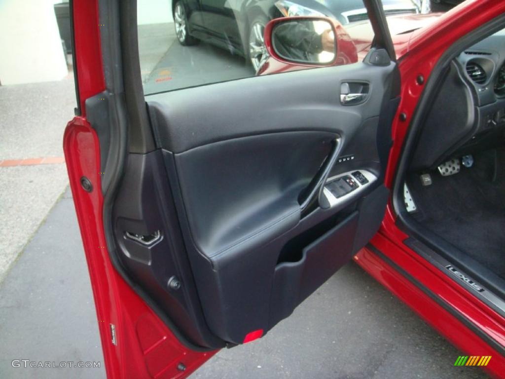 2009 Lexus IS F Alpine Door Panel Photo #46260718