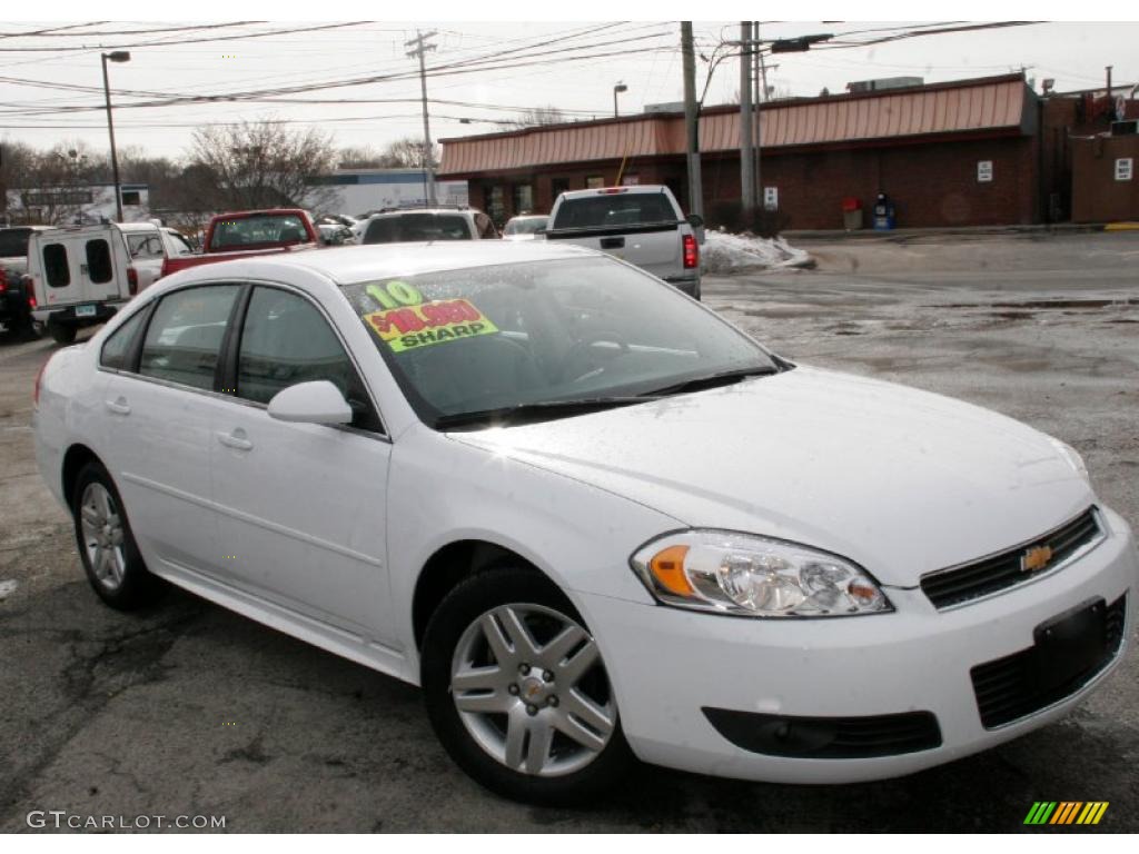 2010 Impala LT - Summit White / Gray photo #3