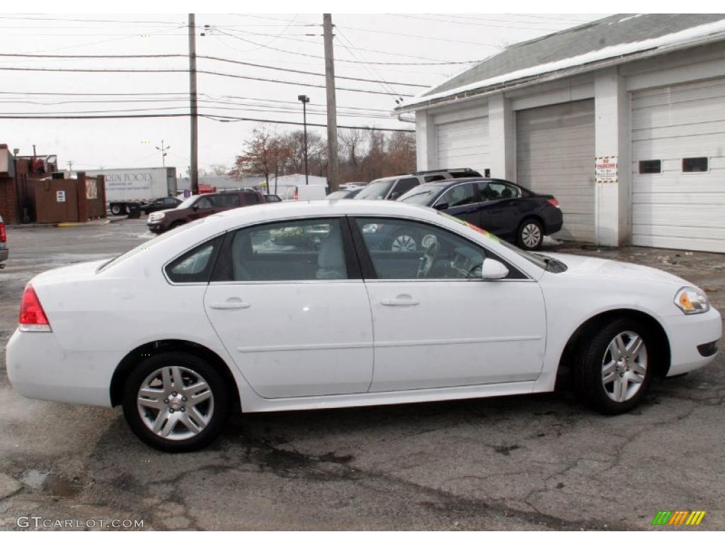 2010 Impala LT - Summit White / Gray photo #4