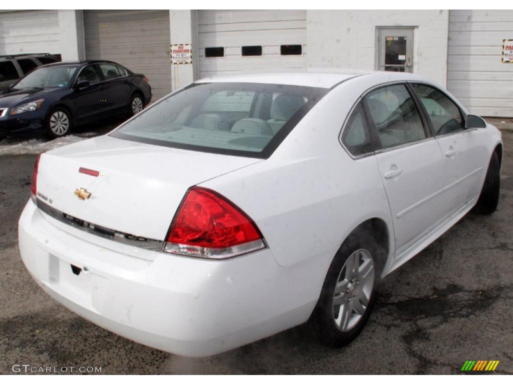 2010 Impala LT - Summit White / Gray photo #5